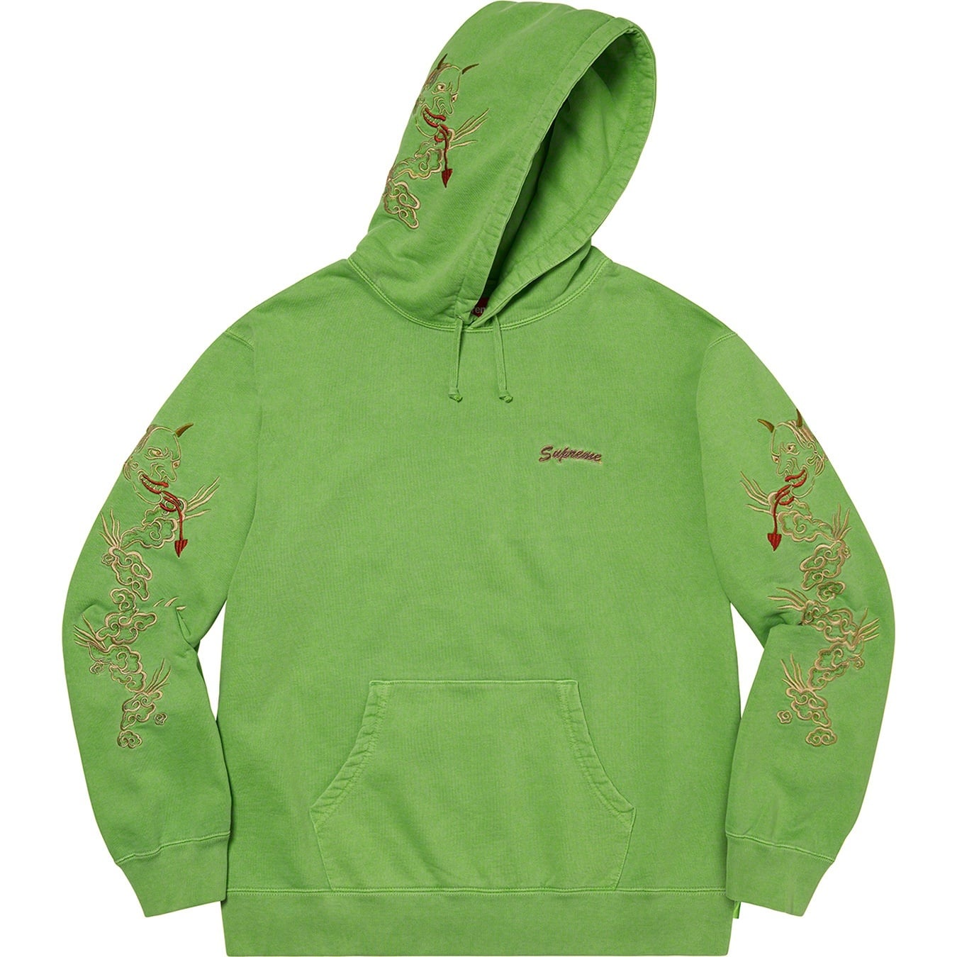 Dragon Overdyed Hooded Sweatshirt view 10
